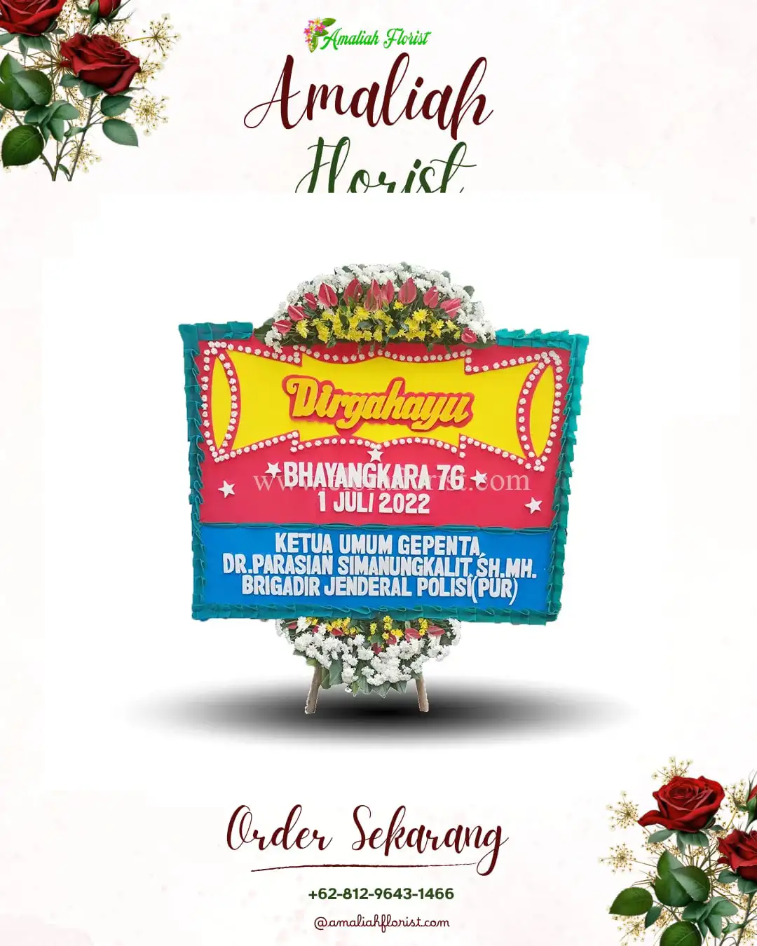 Papan Bunga HUT Ulang Tahun Bandung Barat